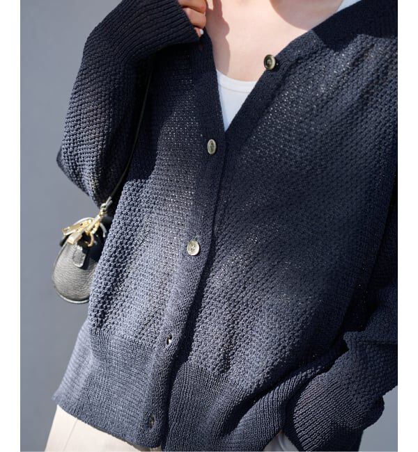 FRAMeWORK「≪追加≫カノコ 2WAY Back開きカーディガン」|カーディガン|