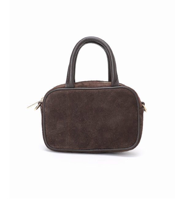 FRAMeWORK「AULENTTI/オウレンティ MINI BOX スウェードshoulderバック」|ショルダー・メッセンジャー|
