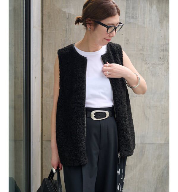 FRAMeWORK「≪追加 / 手洗い可能≫ボアベスト 2」|ダウンベスト・ベスト|