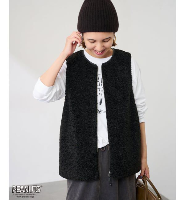 FRAMeWORK「≪追加 / 手洗い可能≫ボアベスト 2」|ダウンベスト・ベスト|