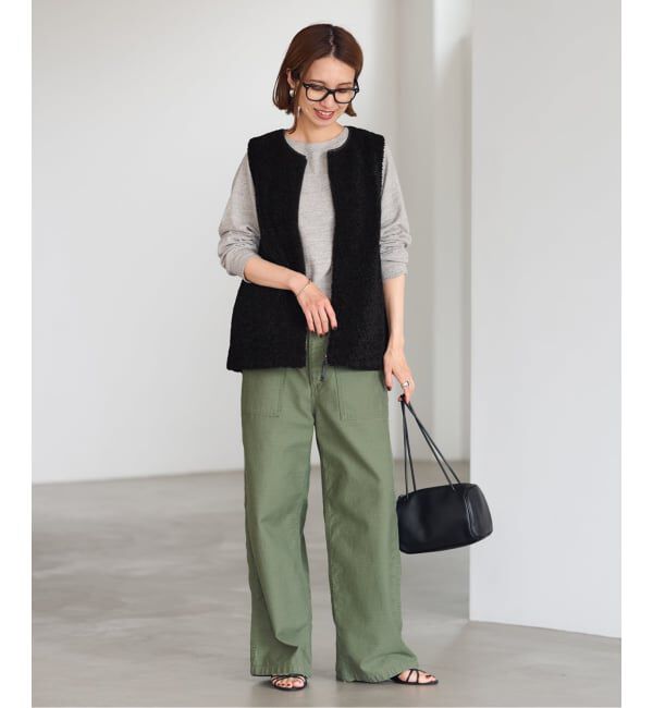 FRAMeWORK「≪追加 / 手洗い可能≫ボアベスト 2」|ダウンベスト・ベスト|