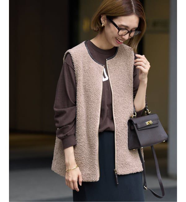 FRAMeWORK「≪追加 / 手洗い可能≫ボアベスト 2」|ダウンベスト・ベスト|