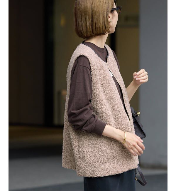 FRAMeWORK「≪追加 / 手洗い可能≫ボアベスト 2」|ダウンベスト・ベスト|