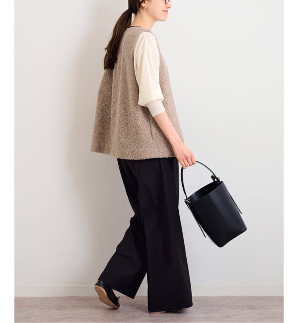 FRAMeWORK「≪追加 / 手洗い可能≫ボアベスト 2」|ダウンベスト・ベスト|