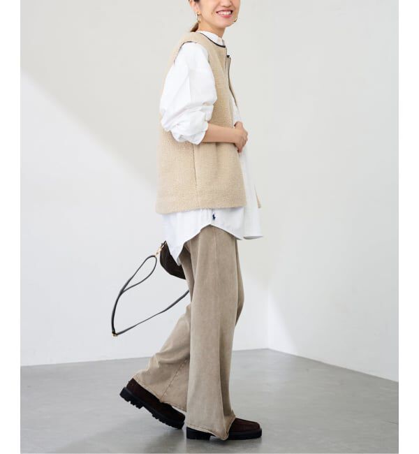 FRAMeWORK「≪追加 / 手洗い可能≫ボアベスト 2」|ダウンベスト・ベスト|