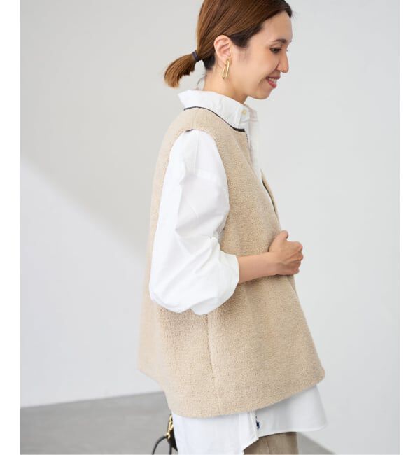 FRAMeWORK「≪追加 / 手洗い可能≫ボアベスト 2」|ダウンベスト・ベスト|