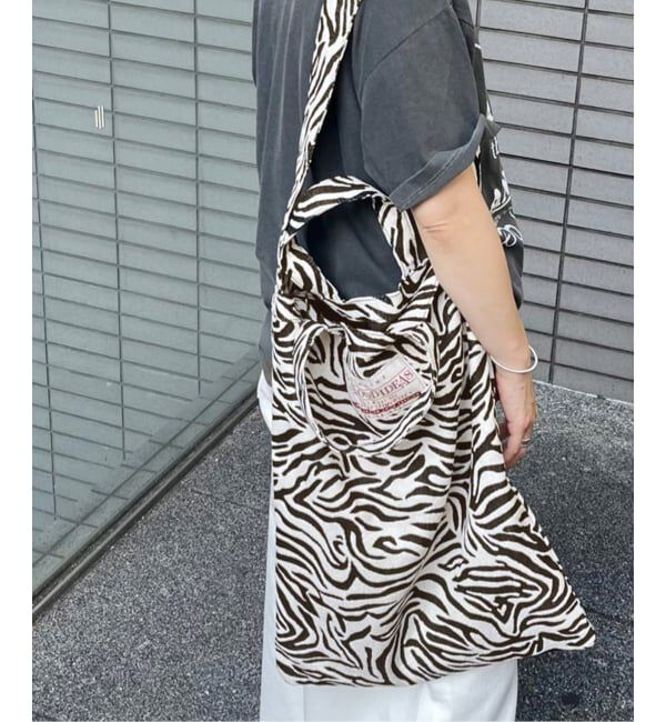 FRAMeWORK「≪一部店舗・WEB限定カラー≫YA GOOD IDEAS BIG TAG FABRIC TOTE」|トートバッグ|