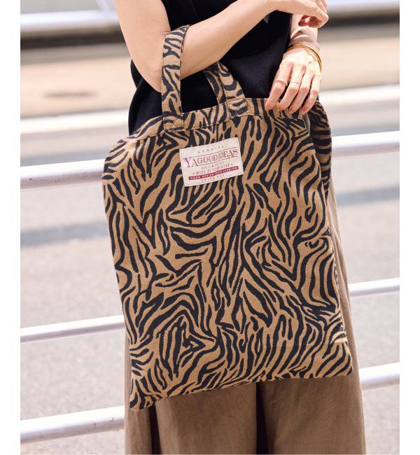 FRAMeWORK「≪一部店舗・WEB限定カラー≫YA GOOD IDEAS BIG TAG FABRIC TOTE」|トートバッグ|ブラウン