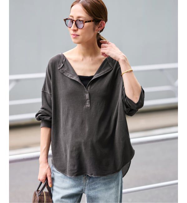 FRAMeWORK「≪追加≫サーフニットヘンリーTee」|Tシャツ・カットソー|