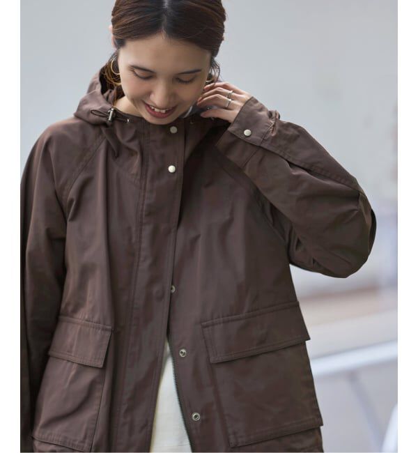 FRAMeWORK「≪洗濯機洗い可≫撥水メモリーウェザーHOODIEブルゾン」|その他|