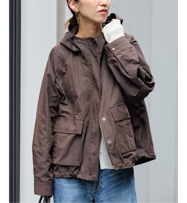 FRAMeWORK「≪洗濯機洗い可≫撥水メモリーウェザーHOODIEブルゾン」|その他|