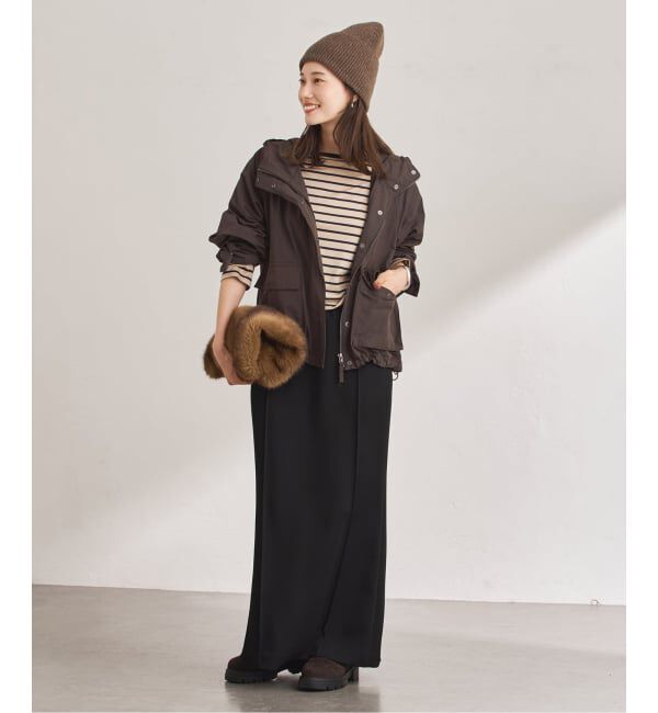 FRAMeWORK「≪洗濯機洗い可≫撥水メモリーウェザーHOODIEブルゾン」|その他|