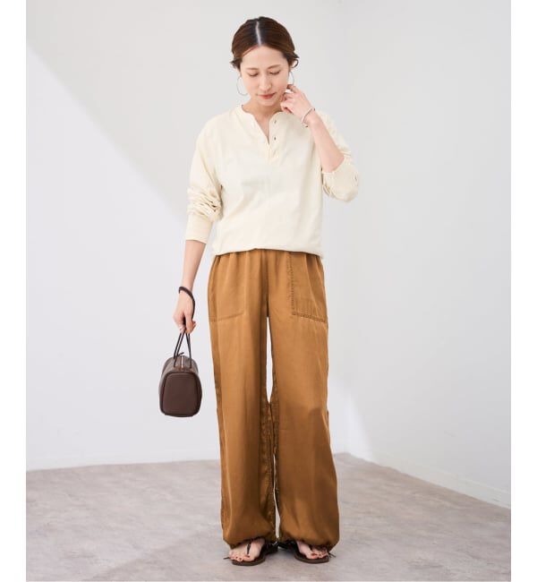 FRAMeWORK「Healthknit/ヘルスニット ヘンリーロングスリーブ」|Tシャツ・カットソー|