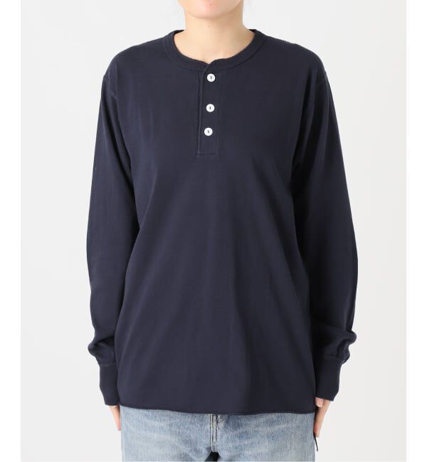 FRAMeWORK「Healthknit/ヘルスニット ヘンリーロングスリーブ」|Tシャツ・カットソー|