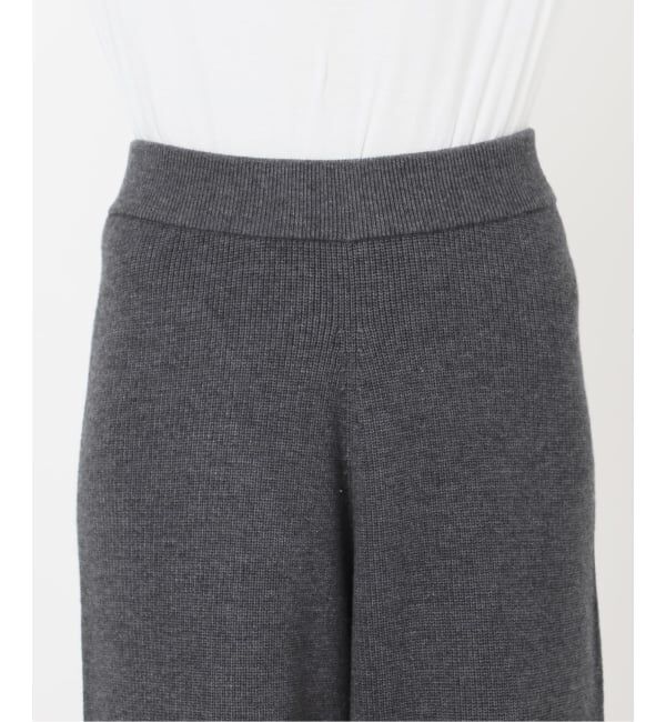 Spick and Span「片畦ニットパンツ」|その他|