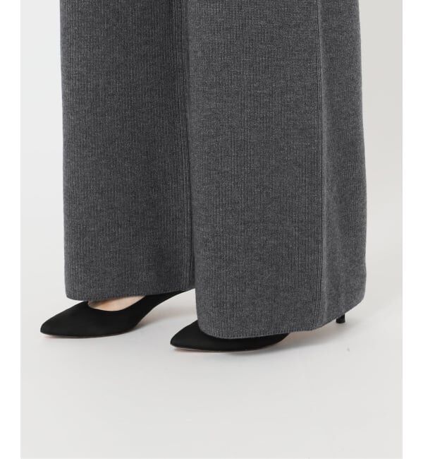 Spick and Span「片畦ニットパンツ」|その他|