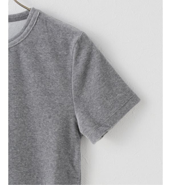 U by SPICK&SPAN「《追加》コットンベロアTEE」|Tシャツ・カットソー|