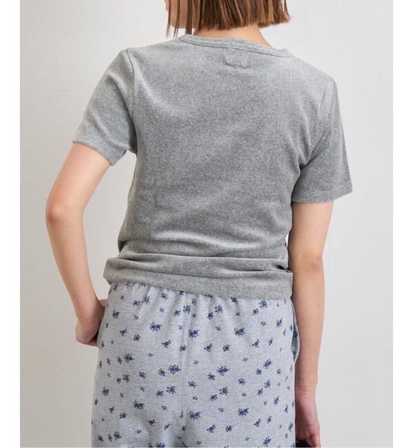 U by SPICK&SPAN「《追加》コットンベロアTEE」|Tシャツ・カットソー|