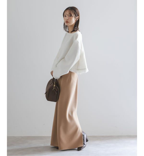 NOBLE「《追加》ツイードショートトップス」|シャツ・ブラウス|