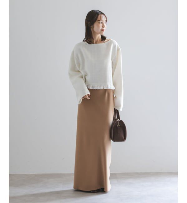 NOBLE「《追加》ツイードショートトップス」|シャツ・ブラウス|