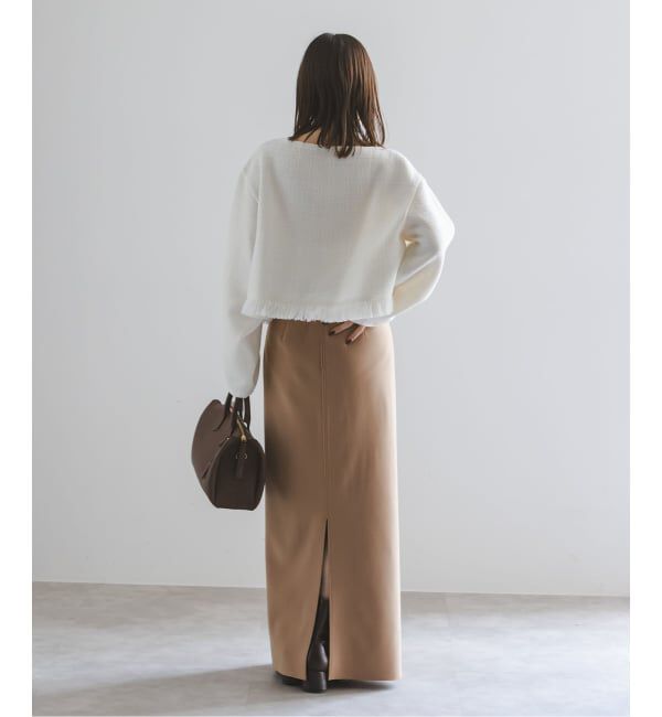 NOBLE「《追加》ツイードショートトップス」|シャツ・ブラウス|