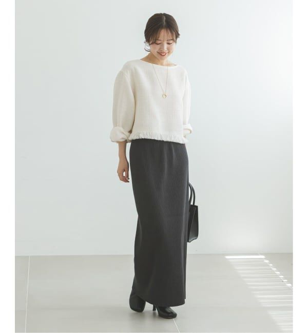 NOBLE「《追加》ツイードショートトップス」|シャツ・ブラウス|