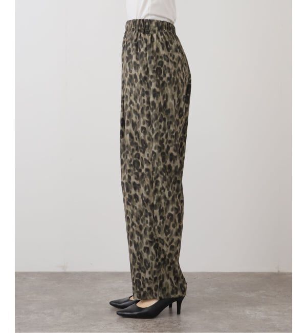 Spick and Span「レオパードプリントイージーパンツ」|その他|