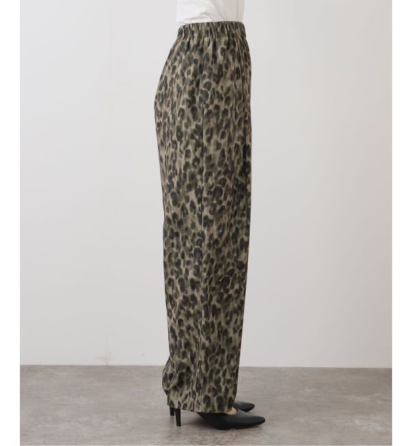 Spick and Span「レオパードプリントイージーパンツ」|その他|
