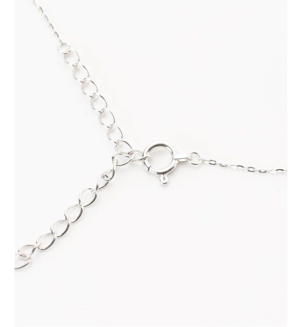 Lilas by Spick&Span「《WEB限定》シャインカットアズキチェーンネックレス 50cm WG K10」|ネックレス|