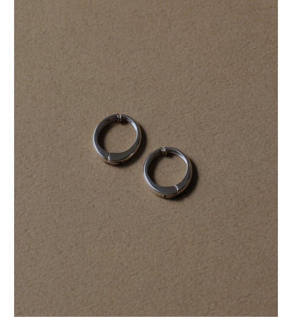 Lilas by Spick&Span「ピアリングWG K10(両耳)」|イヤリング|シルバー