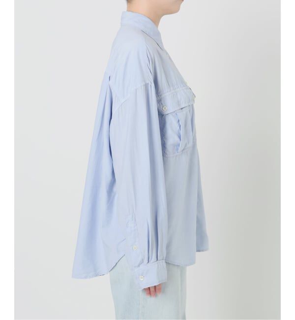 FRAMeWORK「SILKコンピースダイWORK-シャツ」|シャツ・ブラウス|