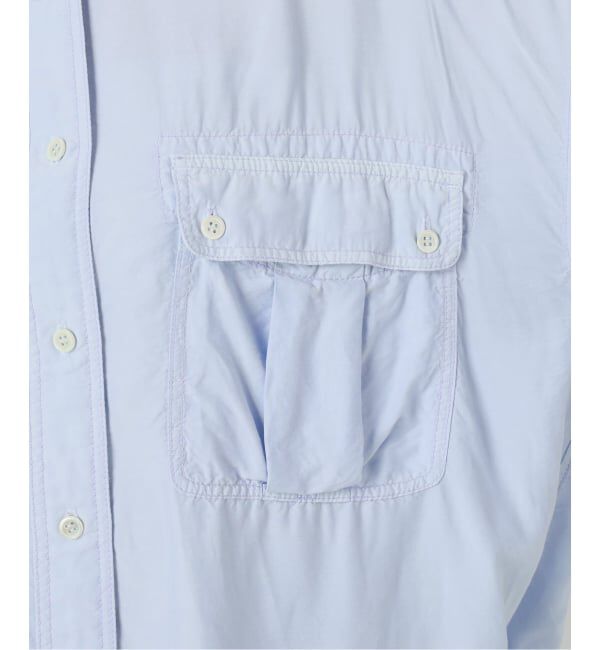 FRAMeWORK「SILKコンピースダイWORK-シャツ」|シャツ・ブラウス|