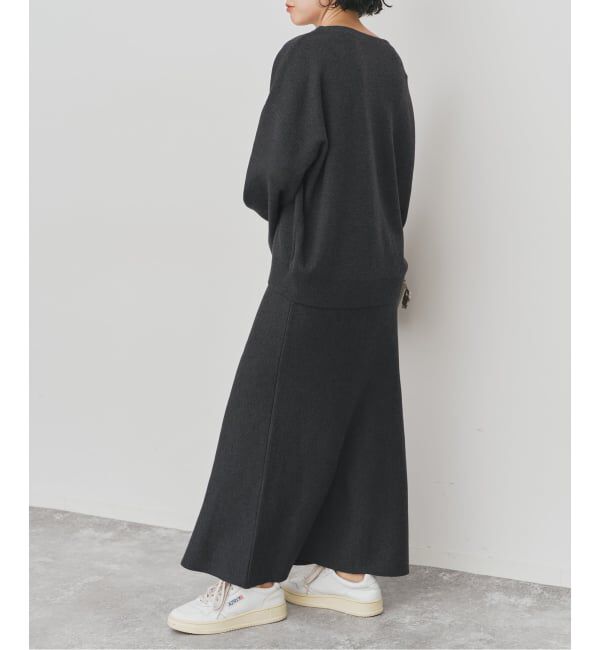 Spick and Span「スムースニットフレアスカート」|スカート|