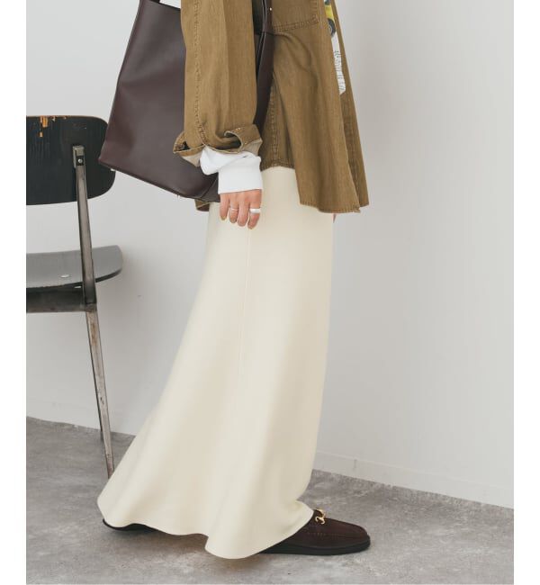 Spick and Span「スムースニットフレアスカート」|スカート|