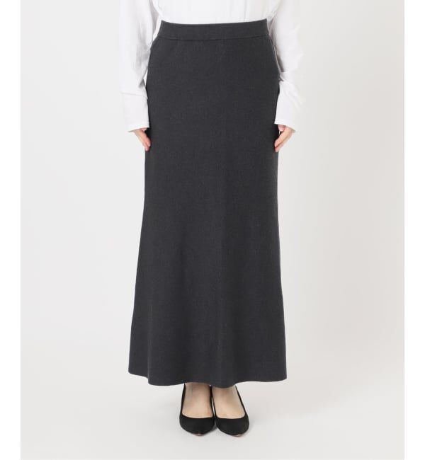 Spick and Span「スムースニットフレアスカート」|スカート|