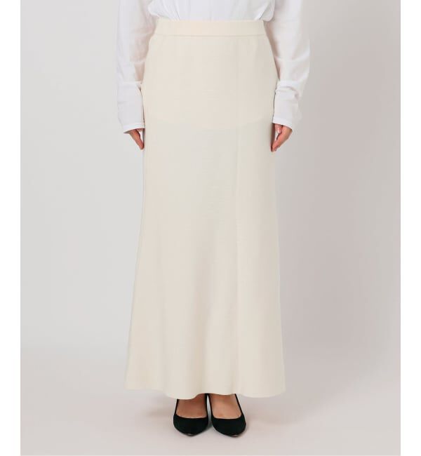 Spick and Span「スムースニットフレアスカート」|スカート|