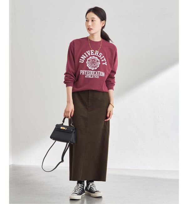 FRAMeWORK「フェイクスエードタイトスカート」|スカート|