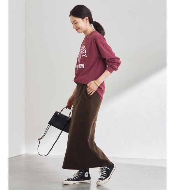 FRAMeWORK「フェイクスエードタイトスカート」|スカート|