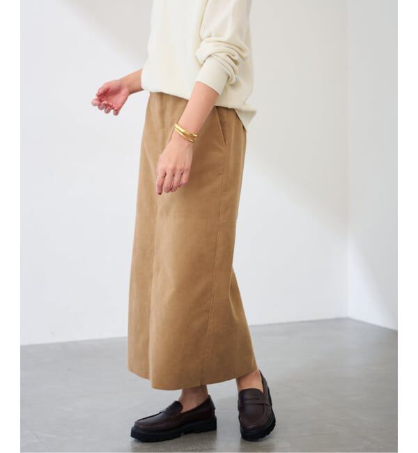 FRAMeWORK「フェイクスエードタイトスカート」|スカート|