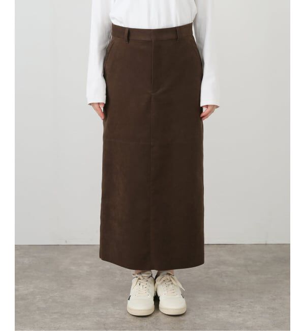 FRAMeWORK「フェイクスエードタイトスカート」|スカート|