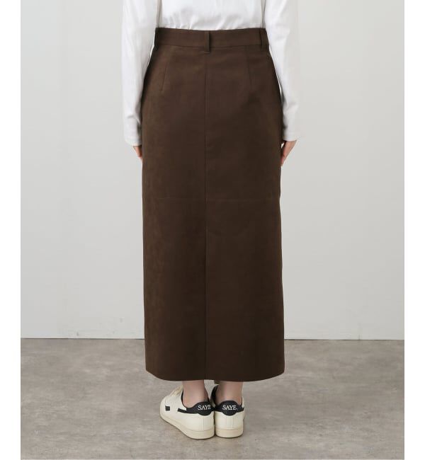 FRAMeWORK「フェイクスエードタイトスカート」|スカート|