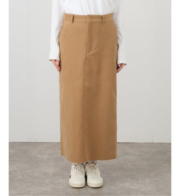 FRAMeWORK「フェイクスエードタイトスカート」|スカート|