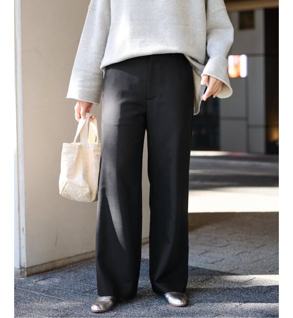 FRAMeWORK「≪予約≫ドビーオックスストレートパンツ」|スラックス|