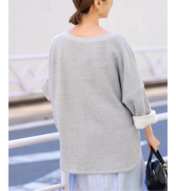 FRAMeWORK「≪予約≫リヨセルコットンボートネックSWEAT」|スウェット・ジャージ|