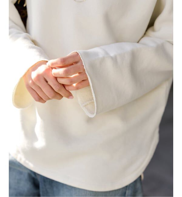 FRAMeWORK「≪予約≫リヨセルコットンボートネックSWEAT」|スウェット・ジャージ|