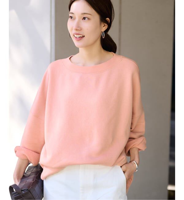 FRAMeWORK「≪予約≫リヨセルコットンボートネックSWEAT」|スウェット・ジャージ|