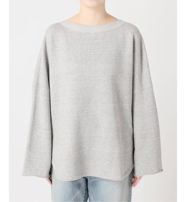 FRAMeWORK「≪予約≫リヨセルコットンボートネックSWEAT」|スウェット・ジャージ|