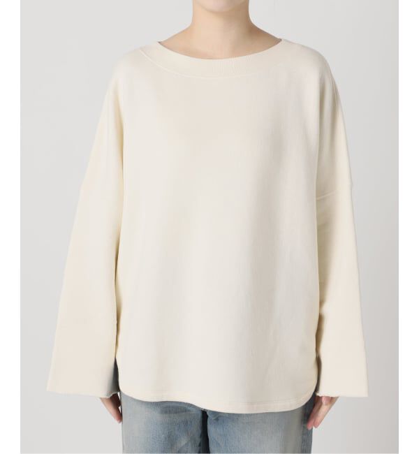 FRAMeWORK「≪予約≫リヨセルコットンボートネックSWEAT」|スウェット・ジャージ|