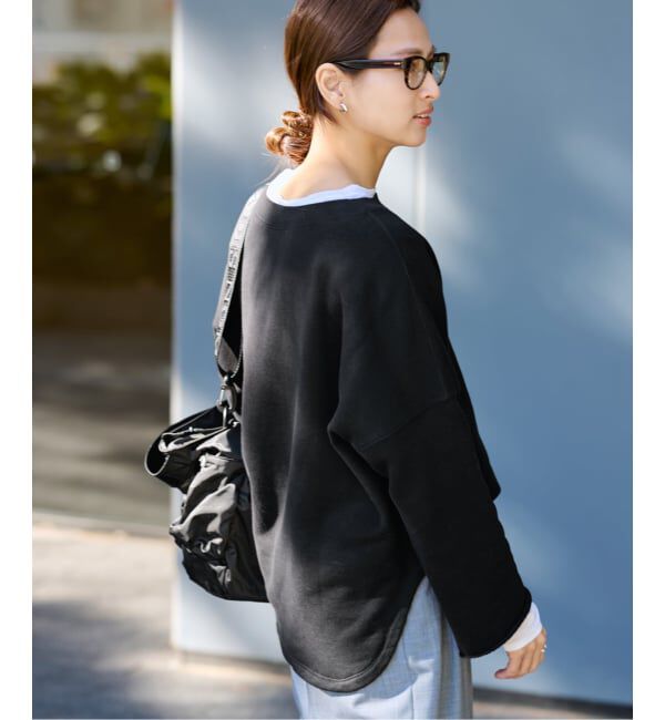 FRAMeWORK「≪予約≫リヨセルコットンボートネックSWEAT」|スウェット・ジャージ|