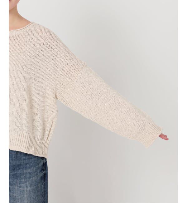 Spick and Span「《予約》IGEAローゲージボートネックニット」|ニット・セーター|